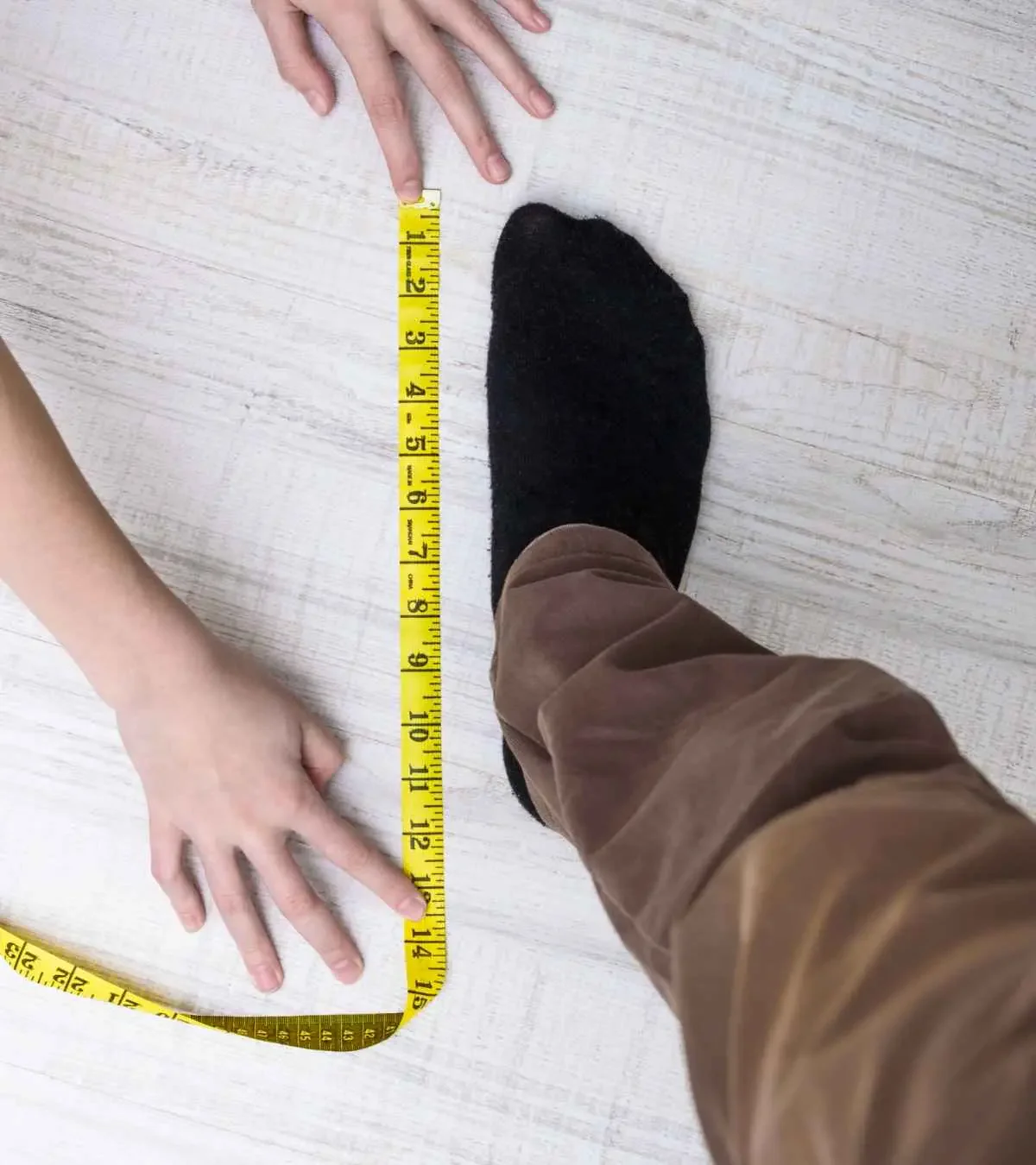 Measure shoe size