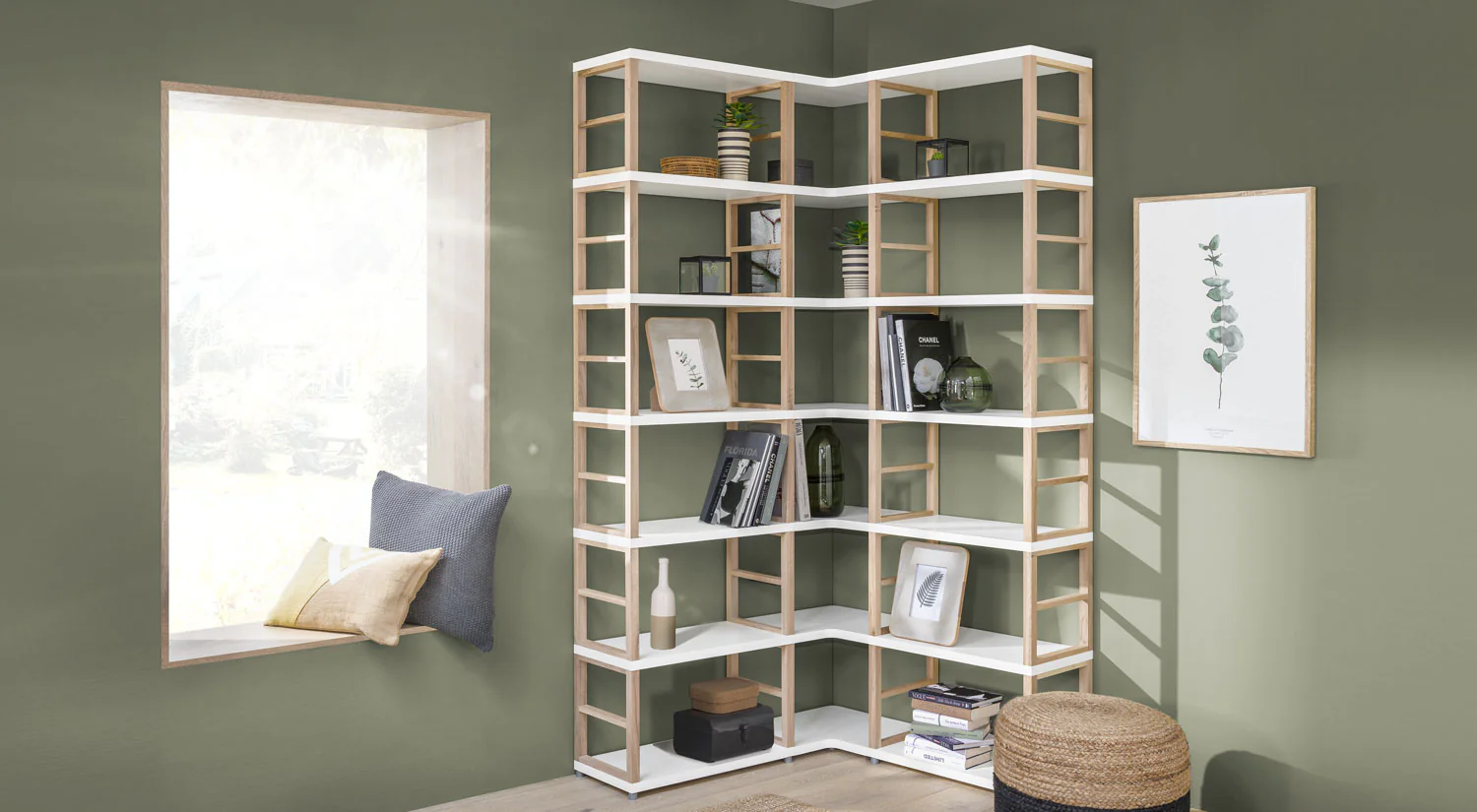 Corner Shelving Units