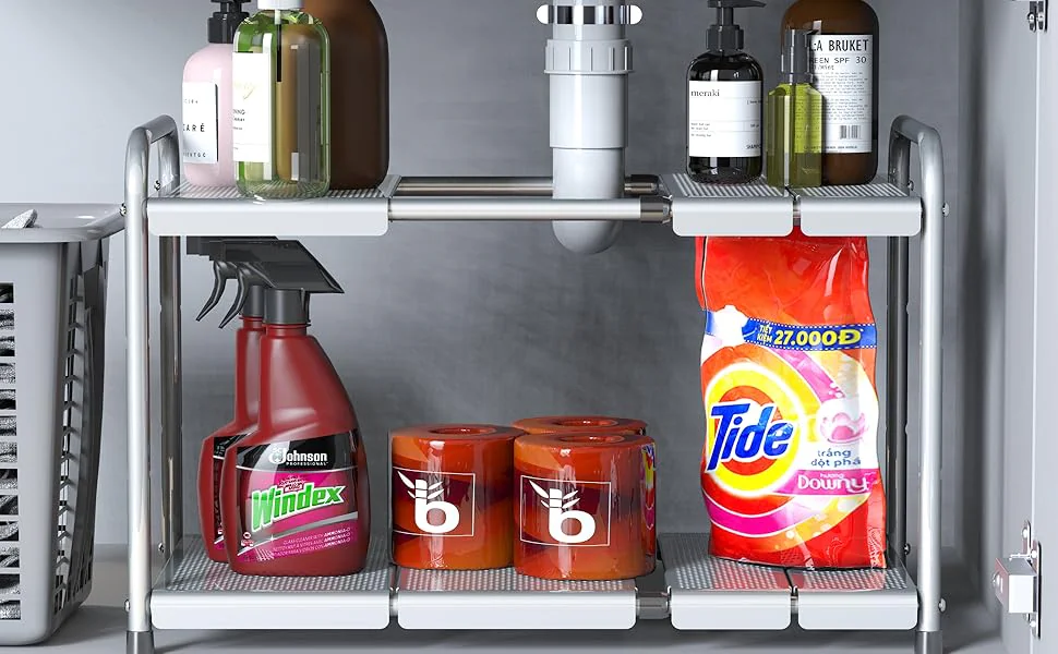 Under-Sink Expandable Rack