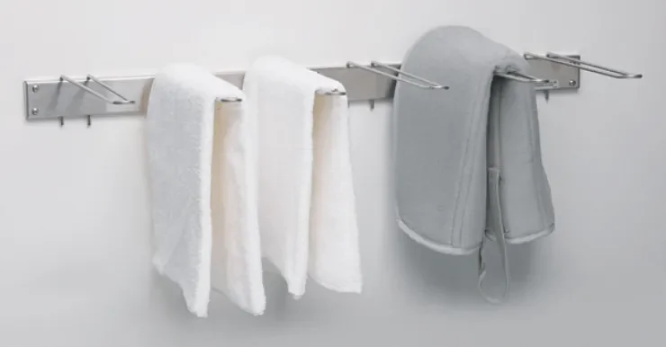 Towel Hooks and Wall Racks