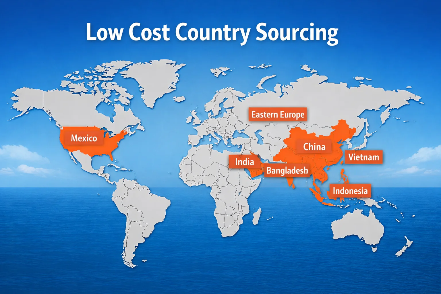 low cost country sourcing country