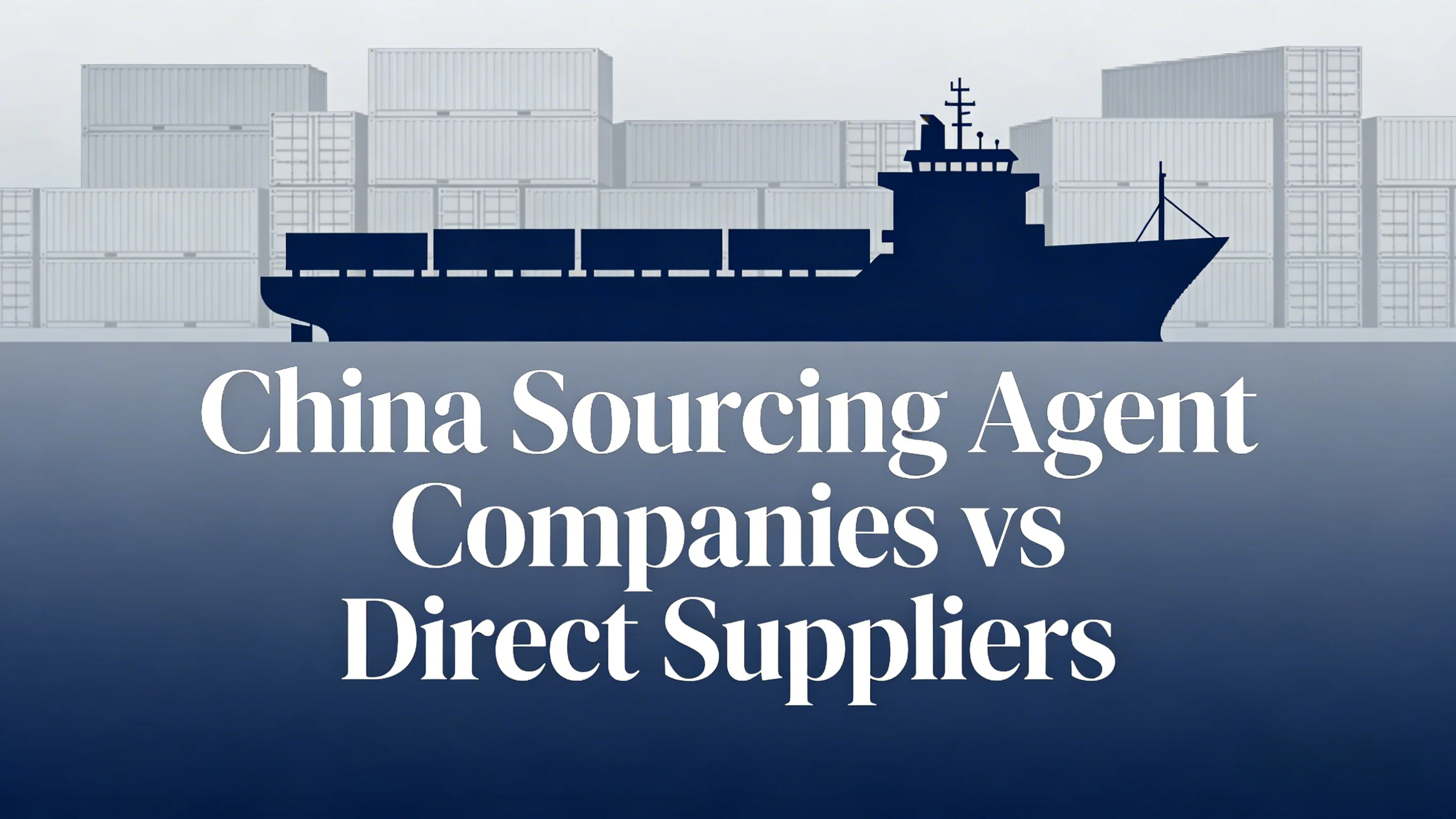 china sourcing agent companies